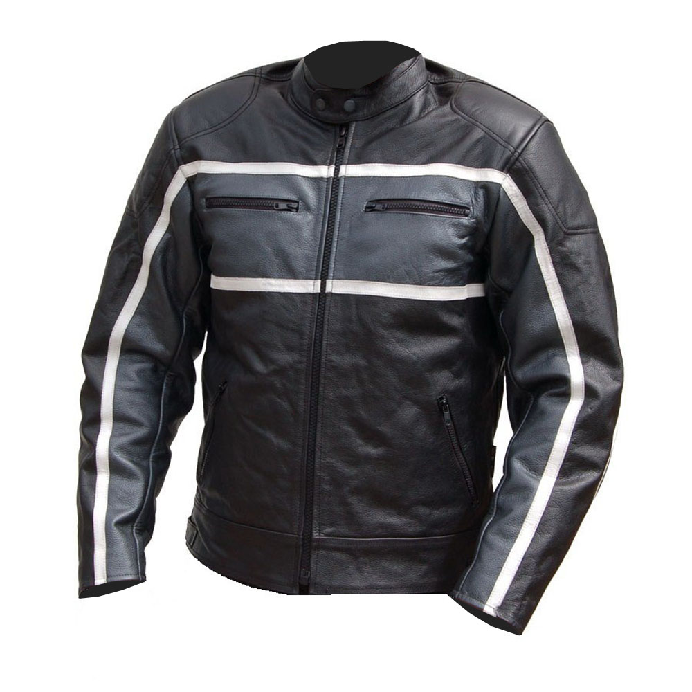 Men Motorcycle Leather Jackets