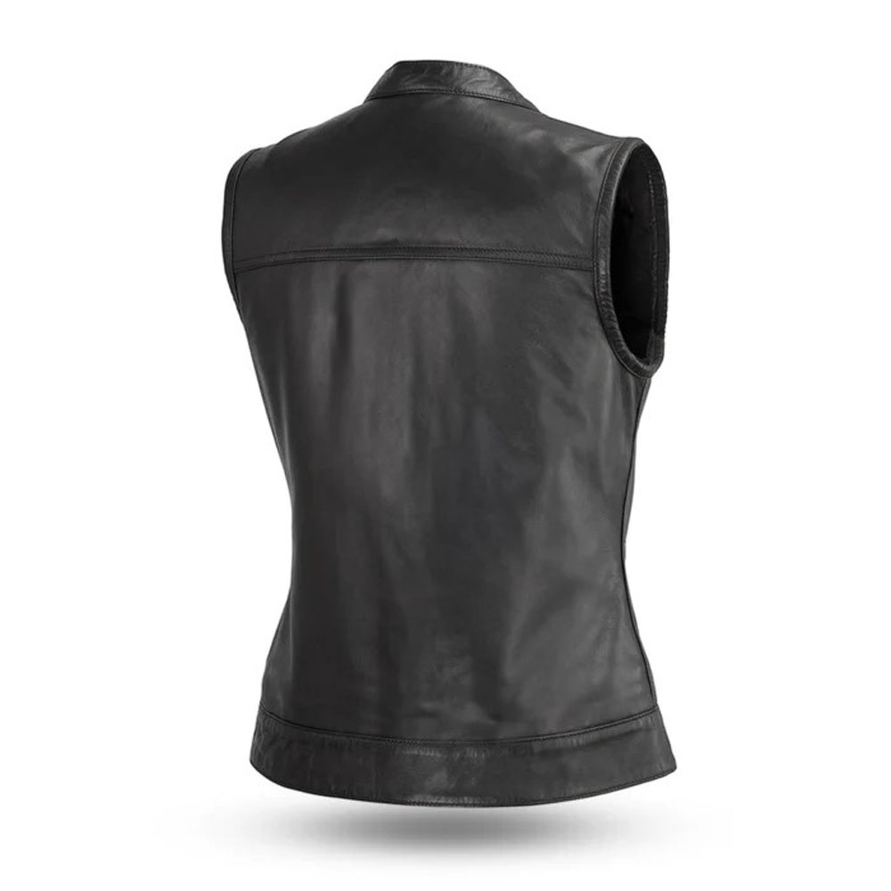 Women Leather Vests