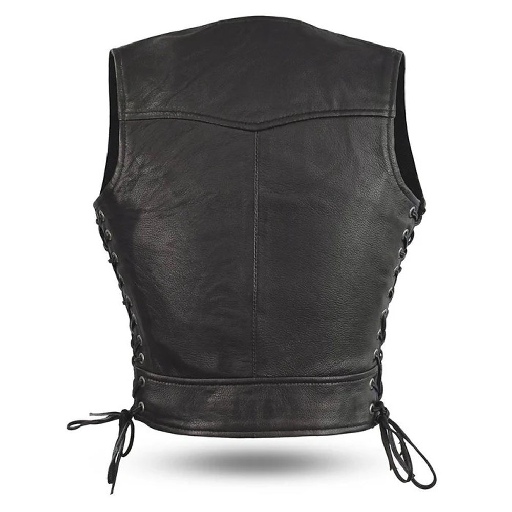 Women Leather Vests