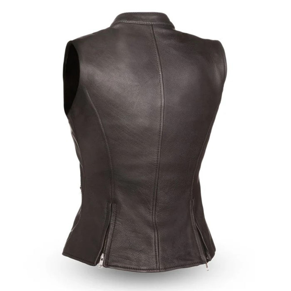 Women Leather Vests