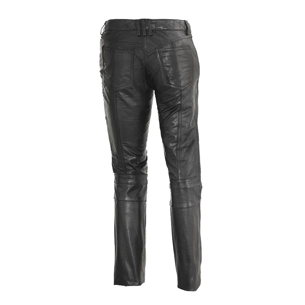 Women Motorcycle Leather Pants