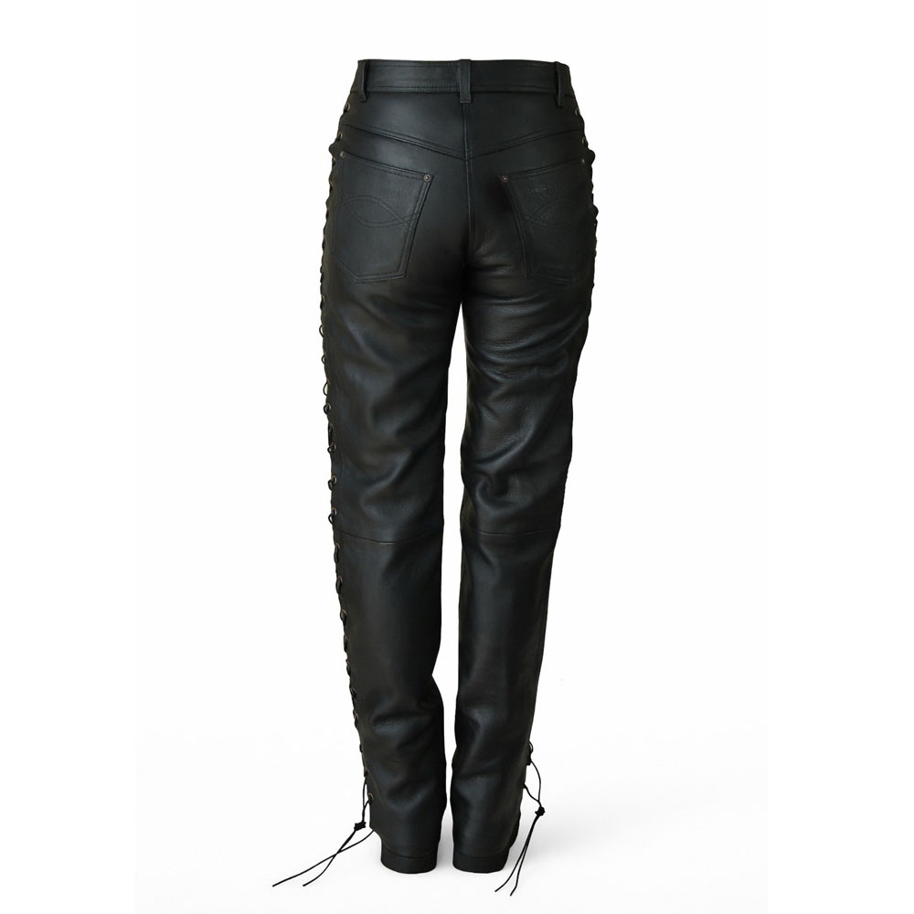 Women Motorcycle Leather Pants